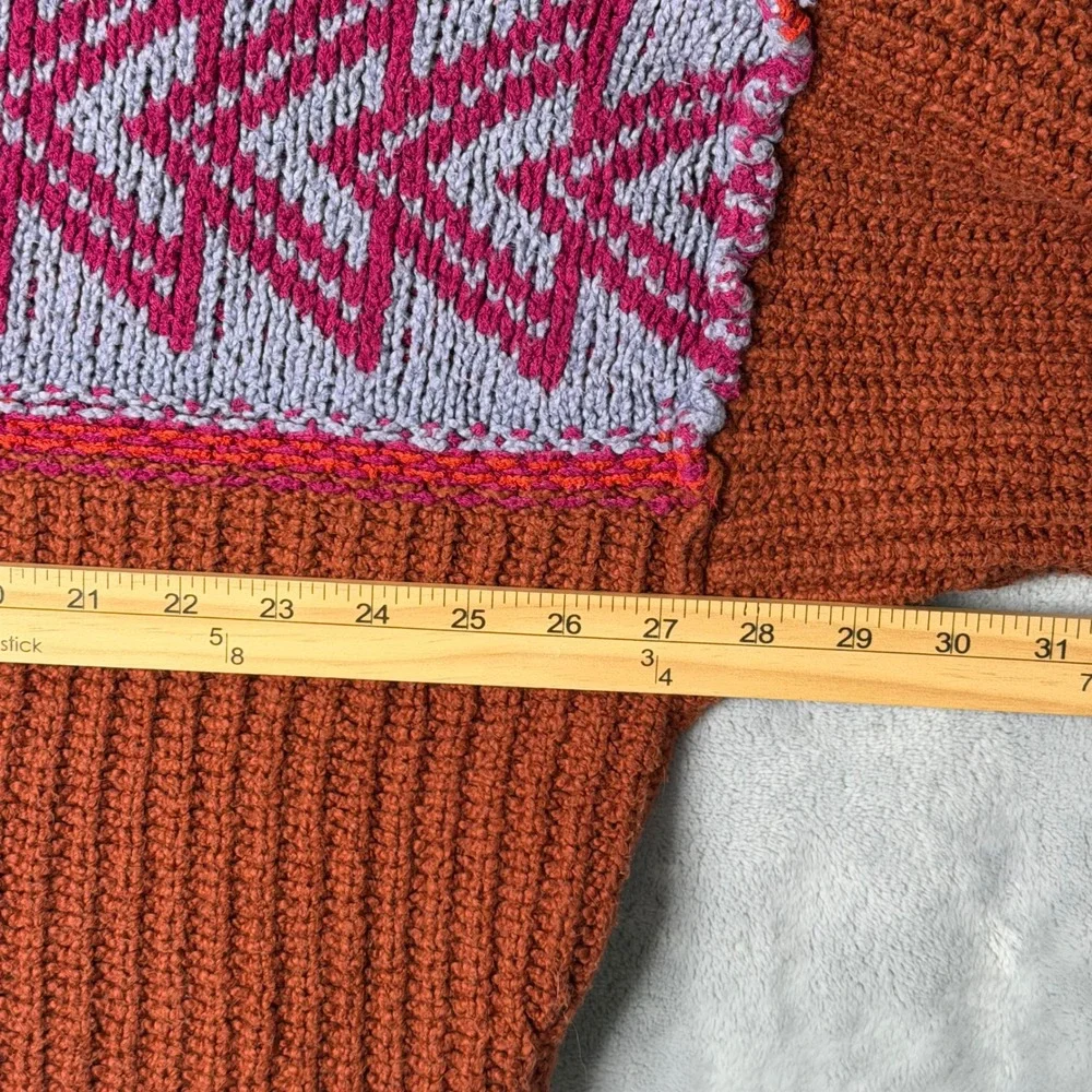 Free‎ People Greater Than Cowl Than Cowl Neck Sweater Womens M Pele Comb Slouchy
